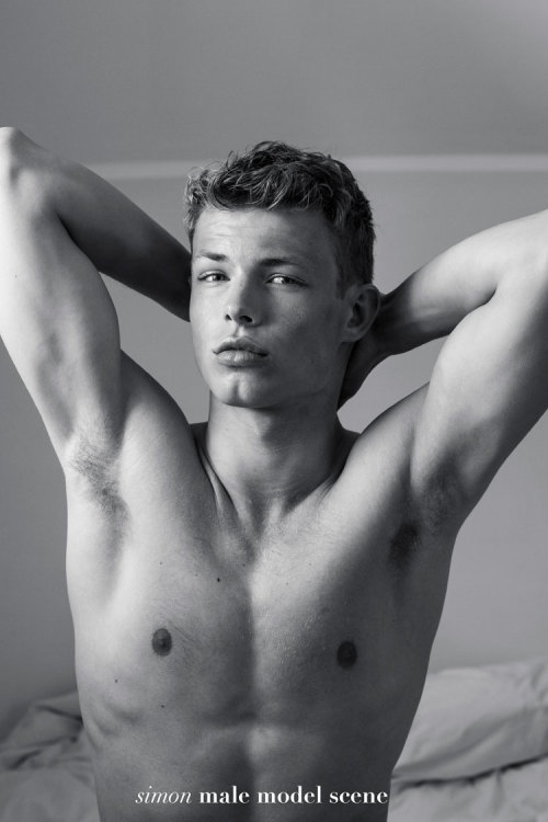 malemodelscene:  Simon Blom by Jonas Huckstorf for Male Model Scene