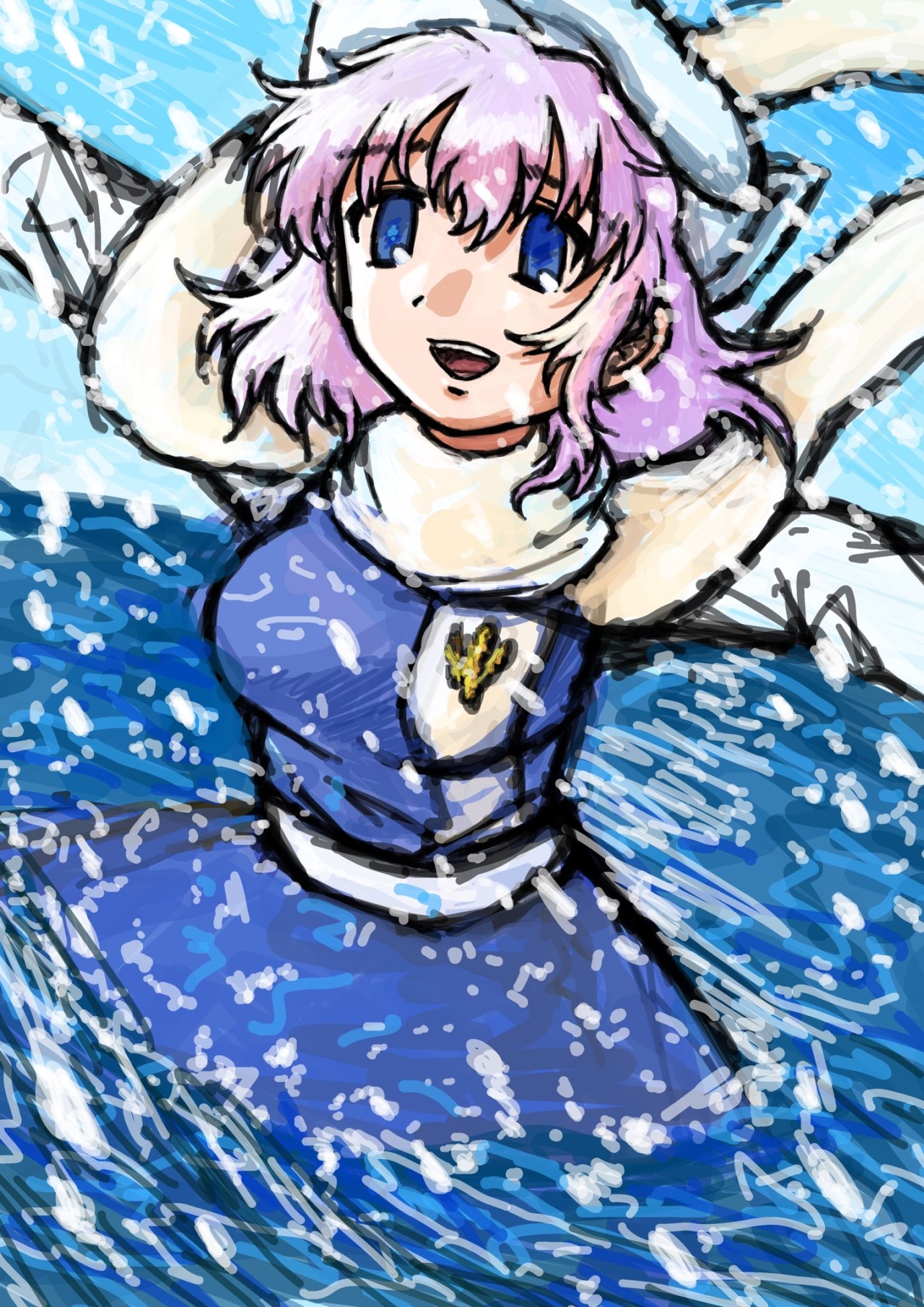 Yazawa Drawr Dead 東方妖々夢 レティ ホワイトロック Yazawa Drawr Dead 東方妖々夢 レティ ホワイトロック