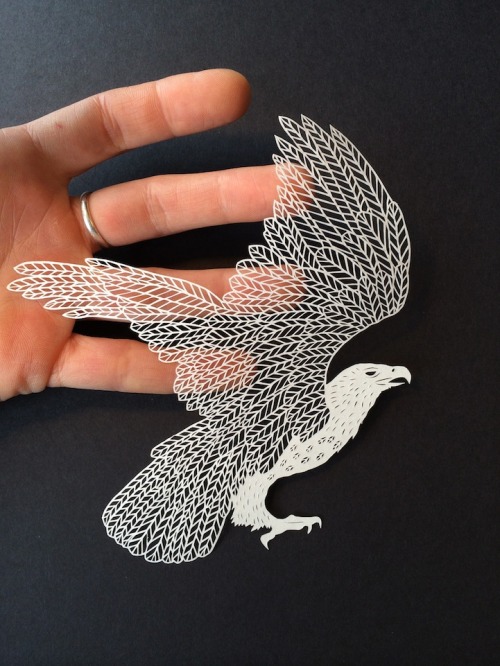 XXX mymodernmet:  Elaborate Hand-Cut Paper Illustrations photo