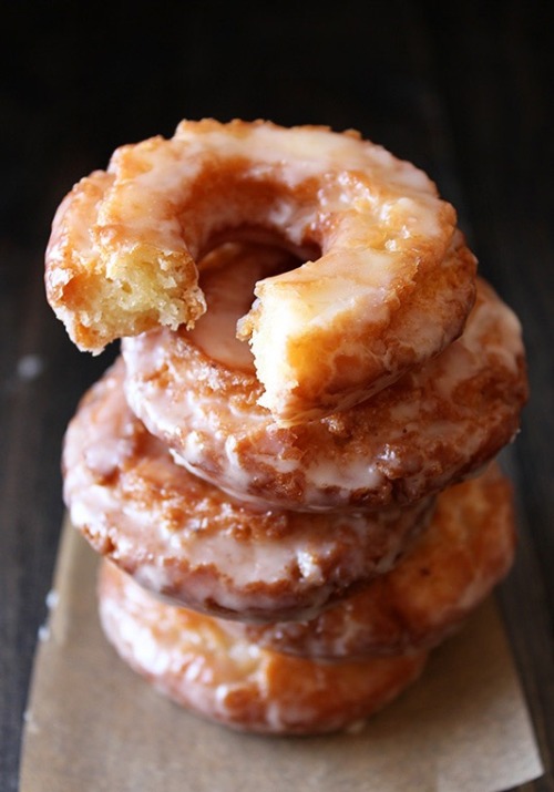 do-not-touch-my-food:  Sour Cream Doughnuts 