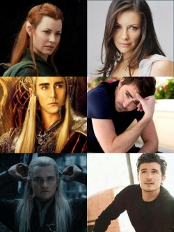 Asguardianelf:  The Hobbit Cast