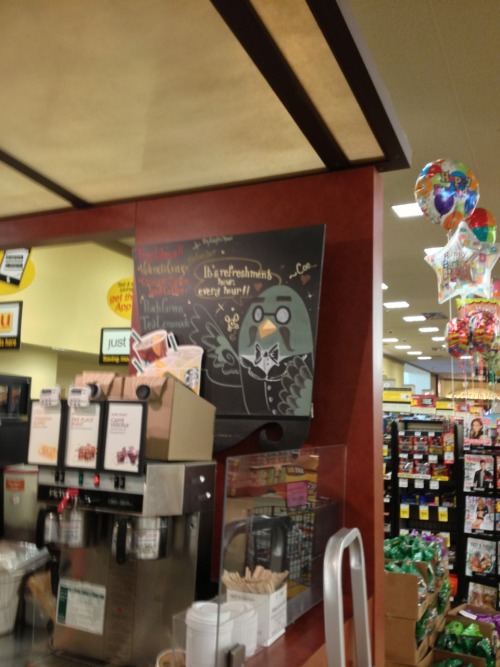 hopethefangirl: painmongr: THIS WAS AT THE STARBUCKS IN SAFEWAY BCNDOSJBEISKDJOAMAPWNDJDLDMPSJCIRNFO