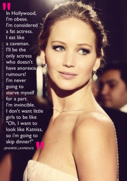 The-Iron-Angel:   I Really Do Love Jennifer Lawrence. She Seems Like Such A Down