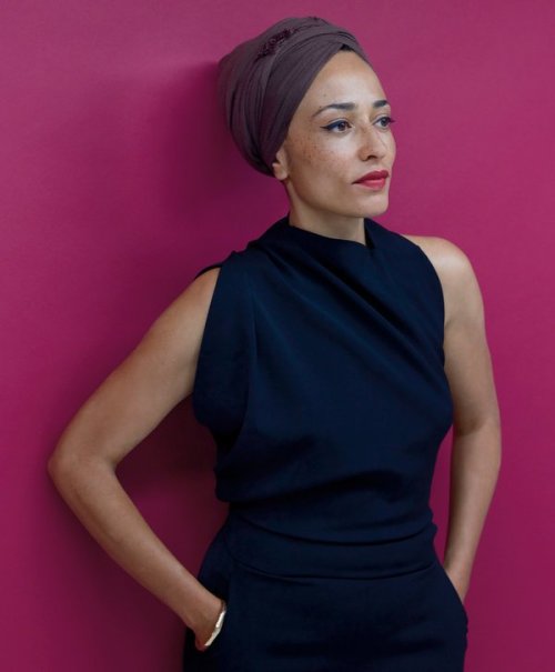 thehappyscavenger: Zadie Smith photographed by Jackie Nickerson.