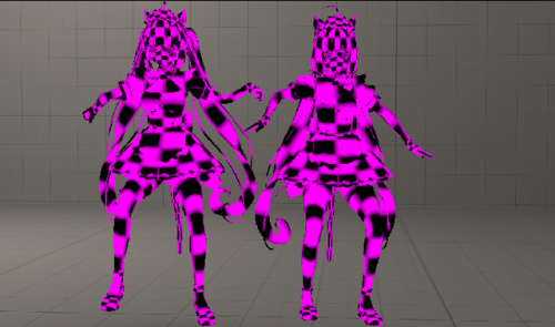 Omg, i think i made them work, omg omg omg omg omg. We have a chance to have Chocola and Vanilla por SFM, omg omg omg omg omg omg.Still, i’m not going to declare victory yet. These models are weird as fuck. They have some weird issues that i never saw