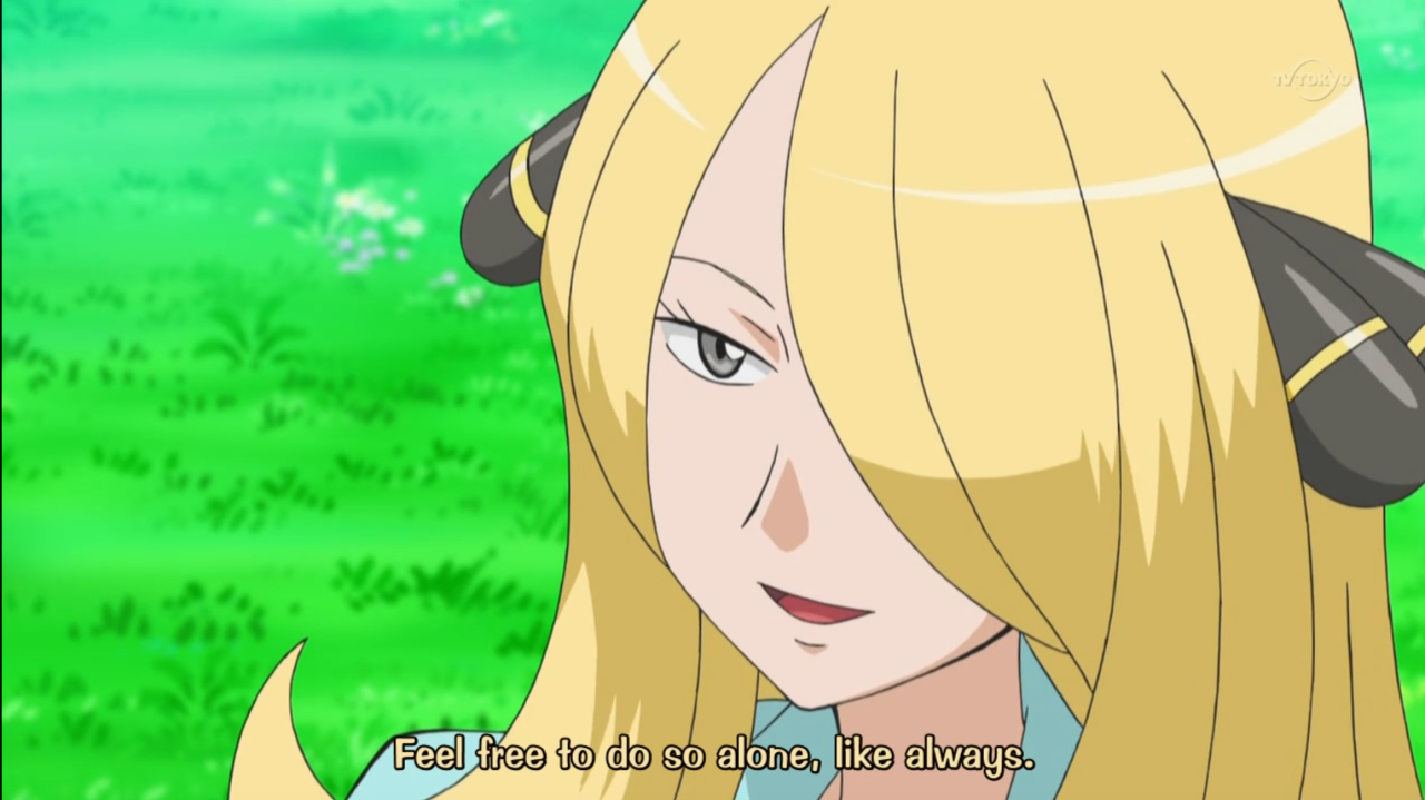 protector-of-kalos:  Good thing Cynthia is from Sinnoh because she is cold