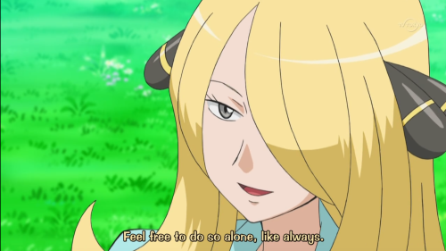 protector-of-kalos: Good thing Cynthia is from Sinnoh because she is cold