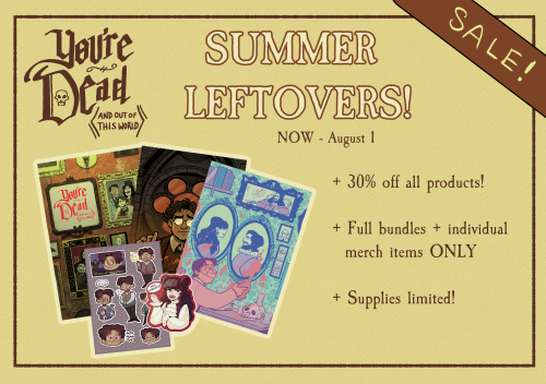  Ready for Summer? Start it right by getting your hands on some of our summer leftovers!  Our sale w