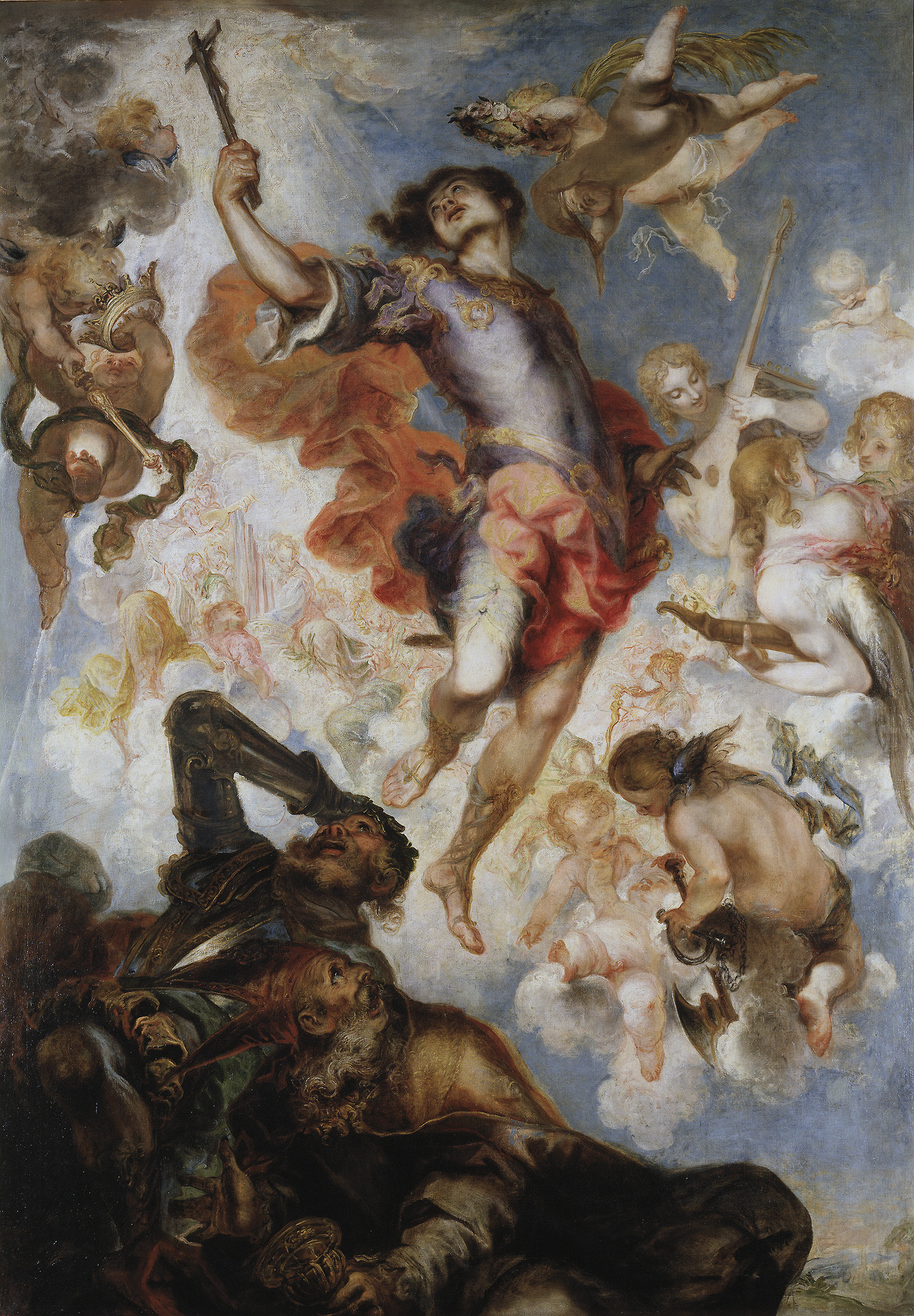 maertyrer:  Francisco Herrera the YoungerThe Triumph of St. Hermengild1654