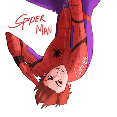 shesellsseagulls:  angelic-leo:  lumorie: Spiderman Homecoming was so amazing!  @shesellsseagulls  this art is so amazing