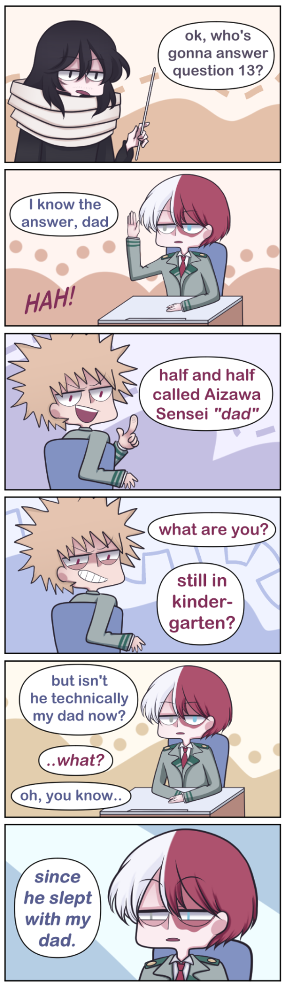 Todoroki Is Taking It Very Personally