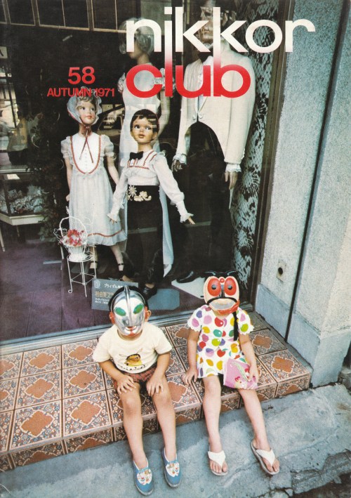 tsun-zaku: Nikkor club　ニッコールクラブ会報　58号（1971年9月）　 nikkor club 58　AUTUMN 1971　 表紙：秋山忠右