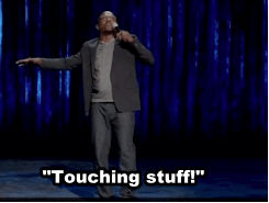 stand-up-comic-gifs:  This is from Hannibal Buress’ new special Live from Chicago,