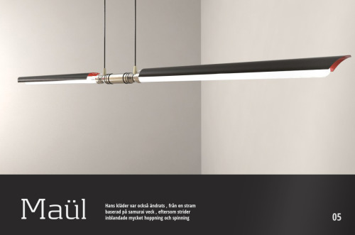 Eyal Rosenthal - Star Wars LightingsEyal Rosenthal is a designer passionate by architecture, design 