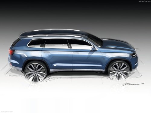automotive-design:  Volkswagen CrossBlue Concept 2013 (by VW Design Team)
