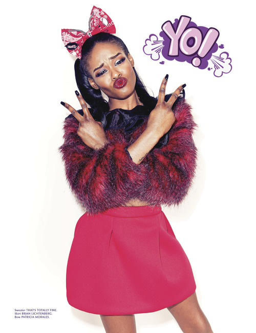 highkeygay: azealia banks by rony alwin // galore magazine