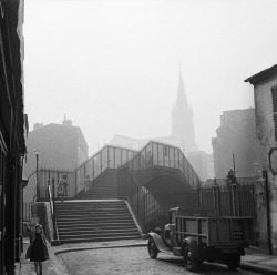  Paris Ménilmontant 1947  Photo: Marcel Bovis  