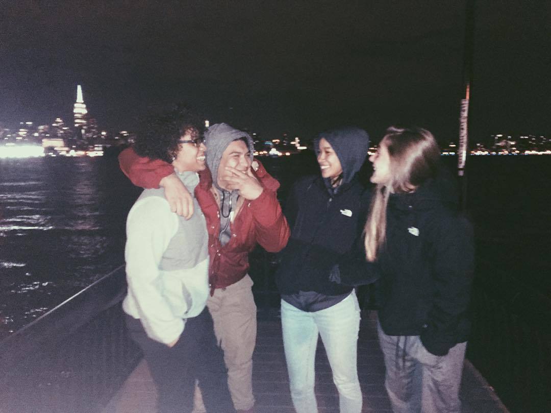 ainteasybeinsteezy:  hoboken no jokin’ come down get ya nose broken (at Hoboken