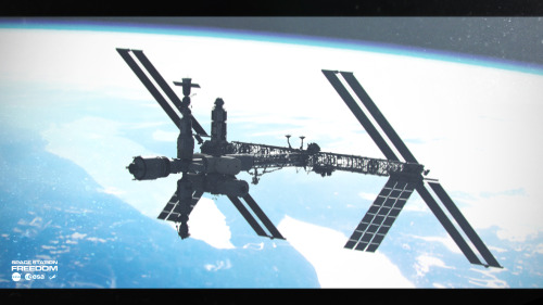 “Space Station Freedom is a perfect example of an international cooperation and marks the beginning 