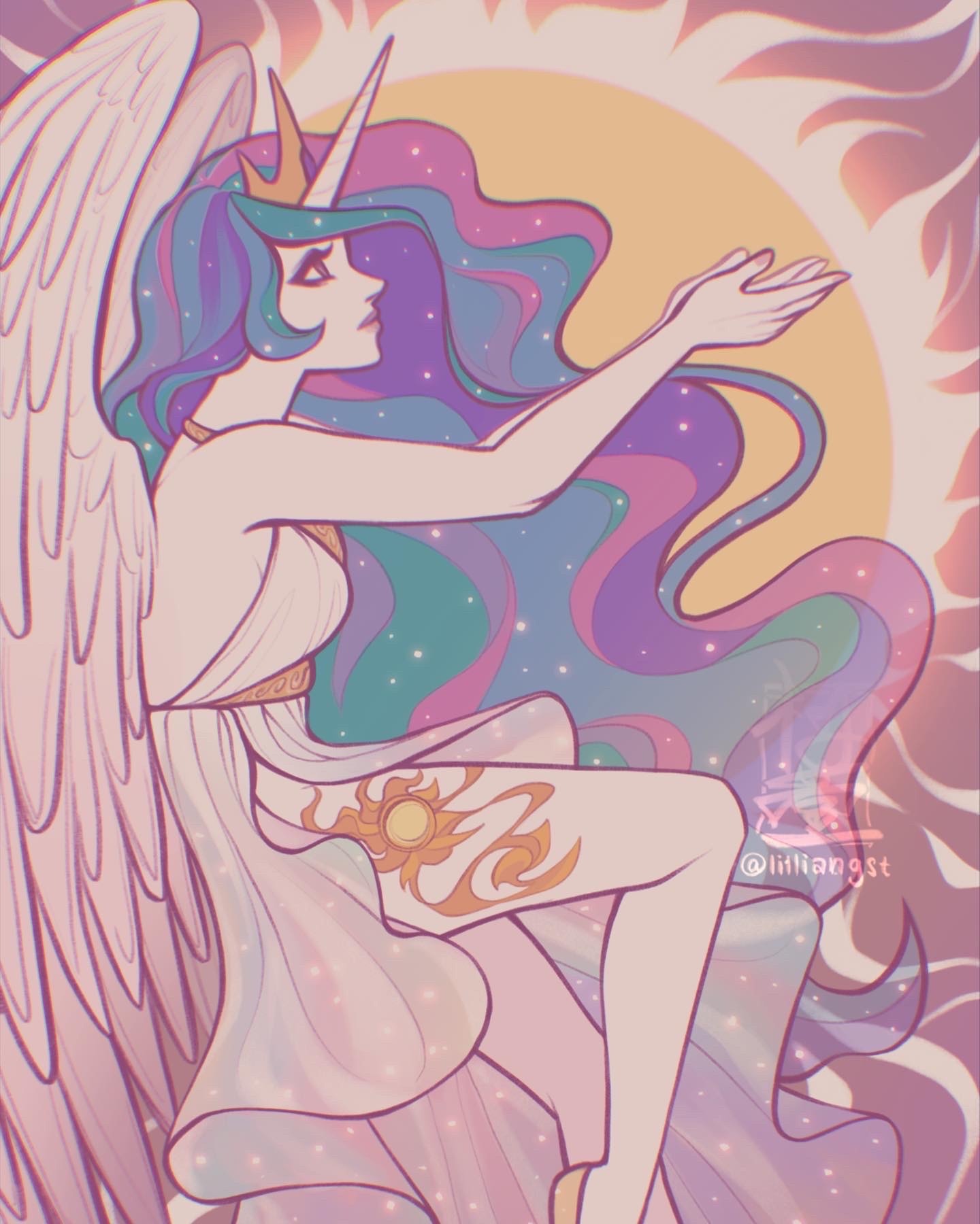 lilliangst:mlp fanart in 2022the animated version is on my insta and i might sell the full length version of these as animated wallpapers Maybe
