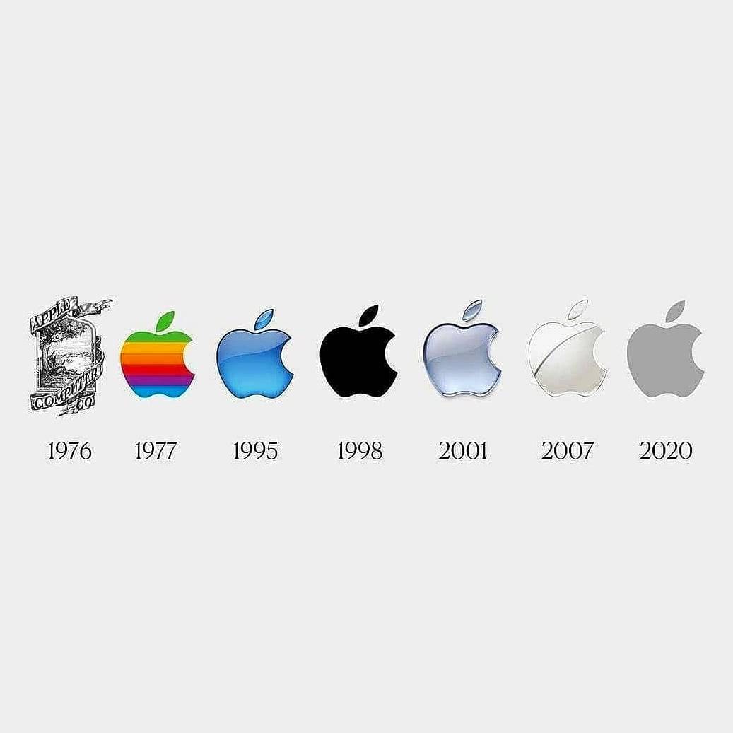 Creative Logo Designs Apple Logo Design Evolution