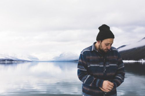 rishaddaroo:  With Forrest Mankins at Lake Mcdonald