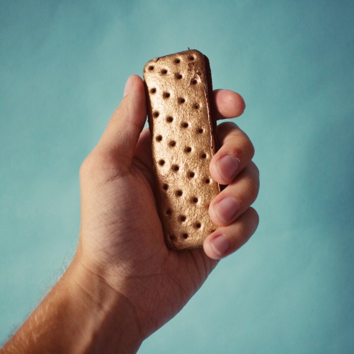 Ladies and gentleman, it’s the coveted solid gold Ice Cream Sandwich!@timlampe on Instagram#Su