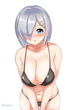 hamakaze (kantai collection) drawn by hazamanokaien - Danbooru