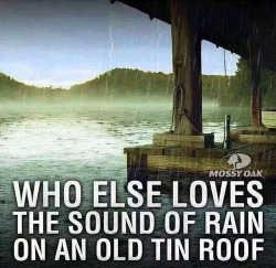i just love the sound of rain