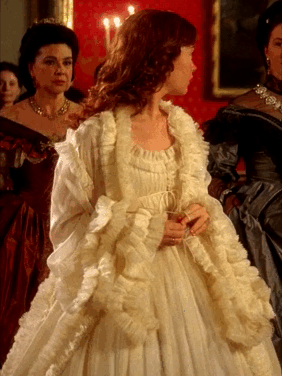 wardrobeoftime: Costumes + Sisi (2009)Empress Elisabeth of Austria’s white night gown and dressing g