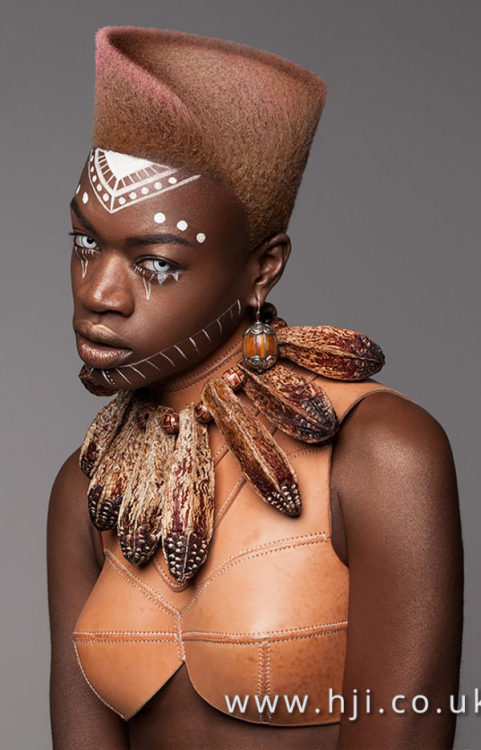 yobonbon:thingstolovefor:Lisa Farrall – Afro Hairdresser of the Year 2016 The British Hai