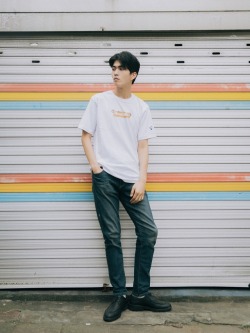 koreanmodel:KOREANMODEL street-style project featuring Lee Sang Ho wearing Idotshirt tshirt shot by Kim Gom 