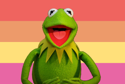 kermit the frog from the muppets deserves happiness!requested by anon