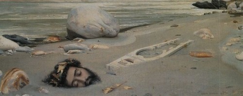 templeofapelles:  Gustave Courtois, Death of Orpheus