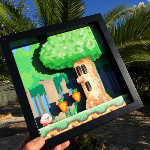 Porn photo retrogamingblog:Nintendo Shadowboxes made