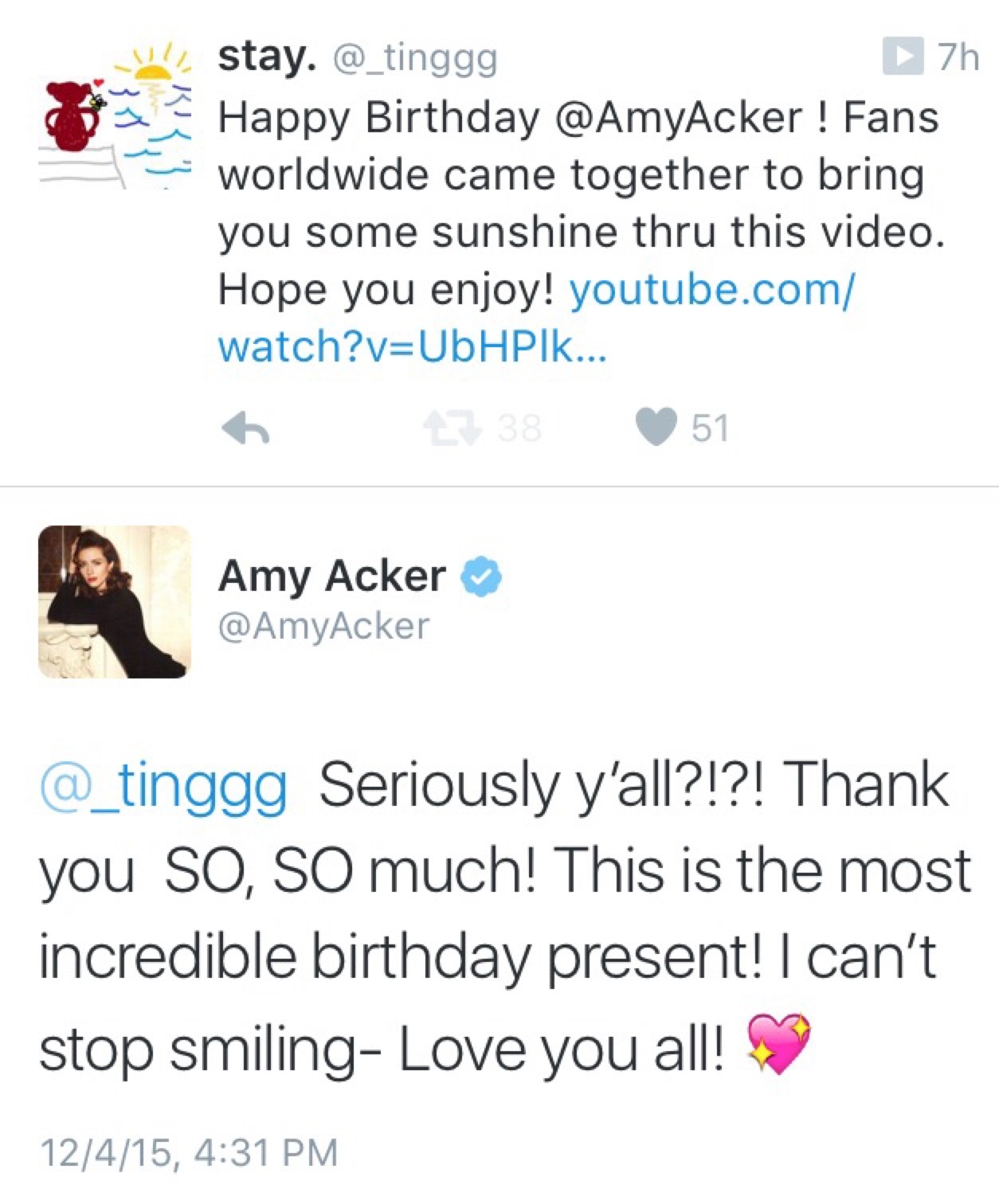 tingggmusic:  WE DID IT EVERYONE!!! SHE CAN’T STOP SMILING–GET READY FOR A HEAT