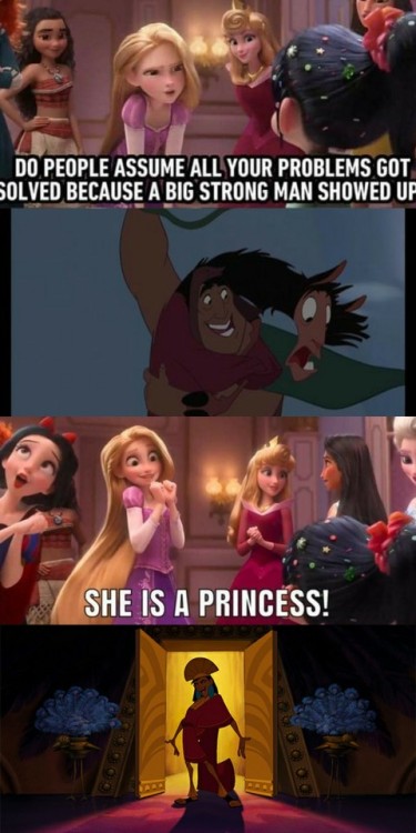 funsized-disney: I did a thing…am I funny yet LOL And that’s how Kuzco got a harem.