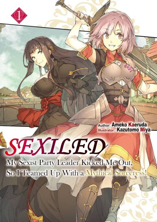 J-Novel Club Prepares to Smash the Patriarchy in Yuri Light Novel ‘Sexiled’