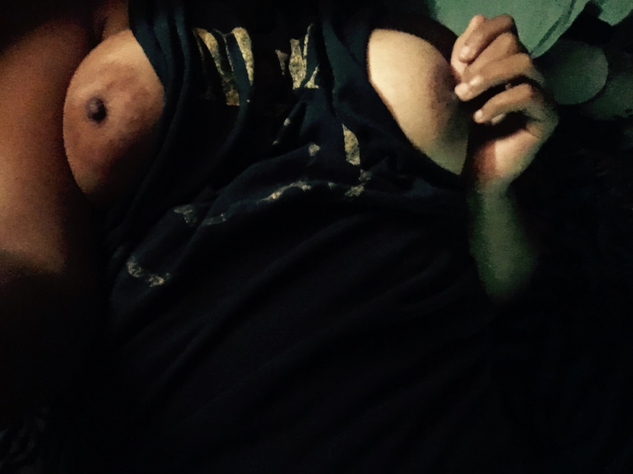 daytrippin623:  I thought maybe some boobs would brighten your guy’s lovely day