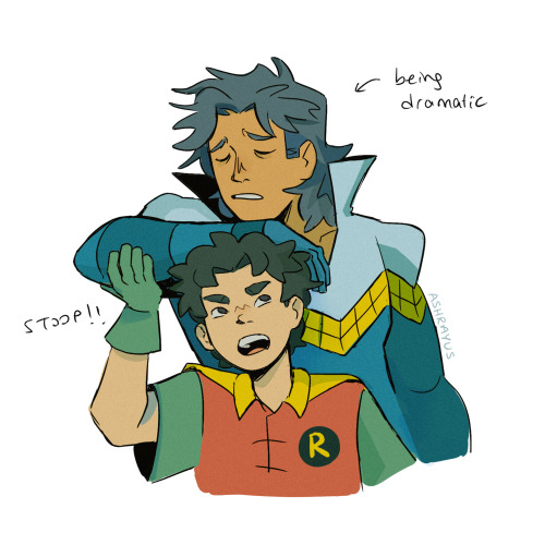 PerhapsRobin Jason? Brotherly Bonding If You Want Something More Specific?
