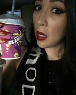 lydiasupremacy:  Post concert Slurpee in