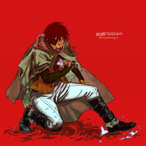 katagiriemily:whumptober 2019 day eight: stab woundanother character from 『D.Gray-Man』, Lavi this ti