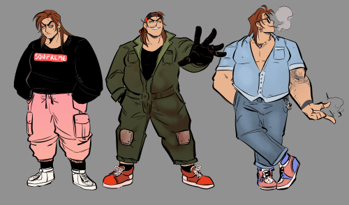  some fashion studies and designs for characters for a story idea i’m starting to kick around&