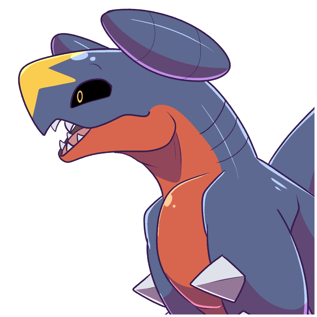 I wanted to make myself some Garchomp emotes, so introducing: CoolChomp
 SadChomp
 and because of course I would, PogChomp