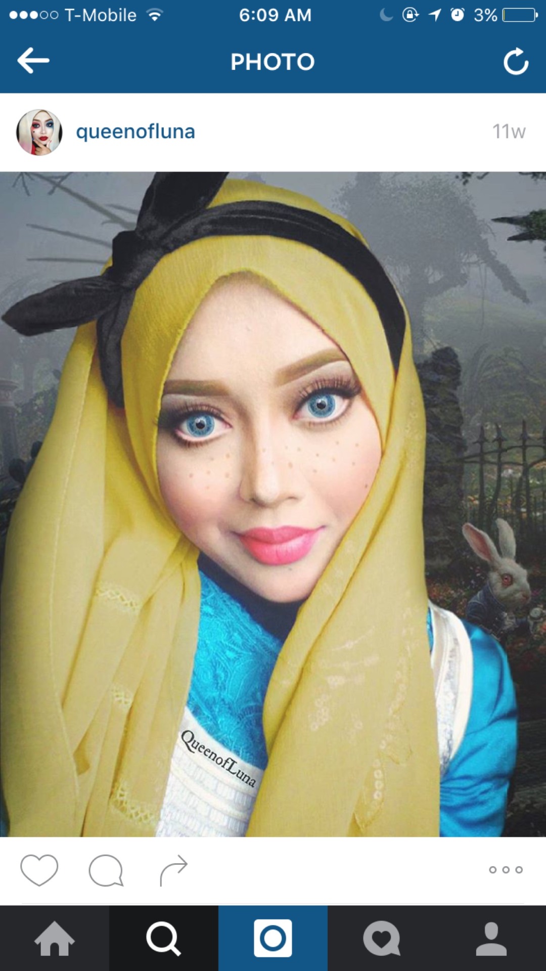 whoupclickdelete:  hijabi make-up artist. amazing! 