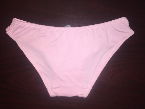 Porn Pics friendofpanties:  Pink Panties with a Grey