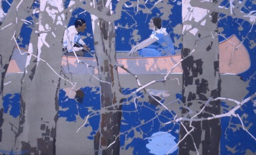 nesskain: jigokuen: azertip: Walter Everett The most amazing paintings I’ve seen in awhile. Ju