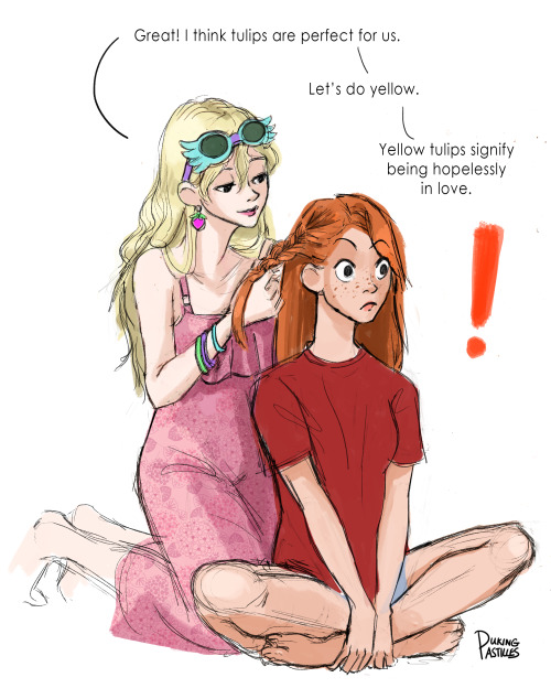 pukingpastilles: Some Ginny x Luna for HP Rare Fest on LJ!Link to full view