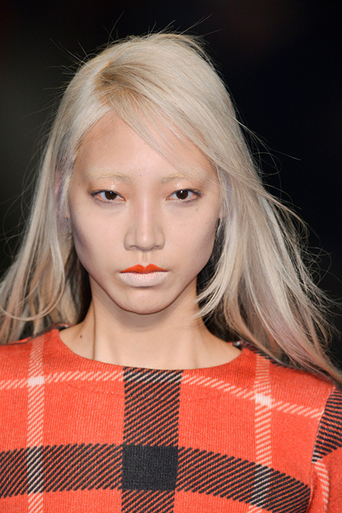 soojooblog: Soo Joo at Jean-Charles de Castelbajac Fall 2013