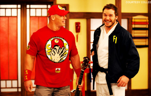 extremeviki54:  John Cena & Chris Pratt 